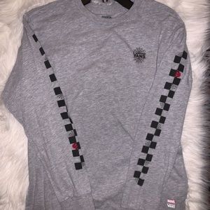 nwot vans x marvel long sleeve
